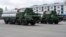 S-300 missile systems are seen during a Victory Day parade marking the 75th anniversary of the victory in World War II, in the city of Yuzhno-Sakhalinsk