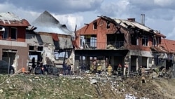 Последствия обстрела во Львове, 18 апреля 2022