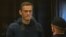 Aleksei Navalny during his February 2, 2021 court hearing 