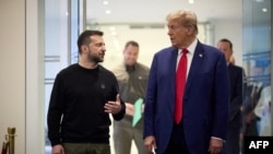 Зеленский и Трамп (архивное фото)