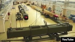 Ракета "Буревестник" на военном заводе