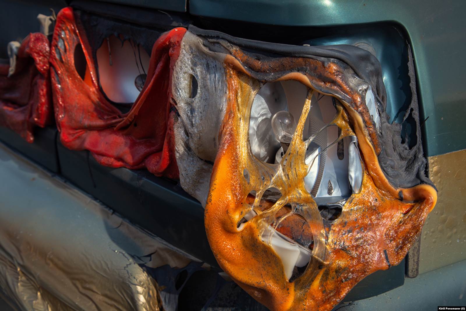 Автомобиль на стоянке. Забайкальский край, 20 апреля 2019 года. Фото: Кирилл Пономарев