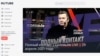 The April 29, 2021 homepage of Rutube featured a tout for  Polny Kontakt (Full Contact), an online talk show by Kremlin ally and state-TV host Vladimir Solovyov. 