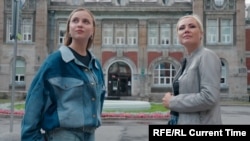 Алика показывает Нарву и ее исторические здания