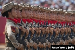 Парад в Пекине в честь 80-летия победы во Второй мировой войне, 3 сентября 2025, фото AP