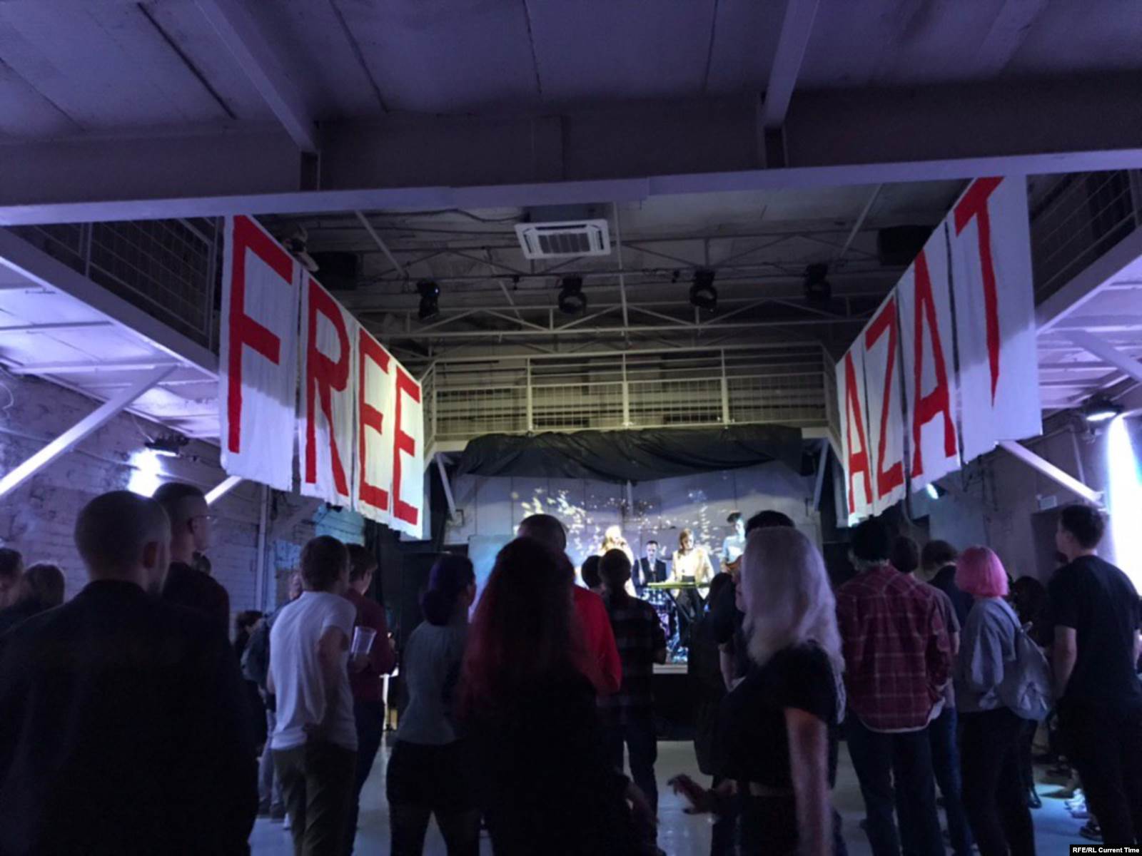 На концерте “За свободу молодости”. Фото: Елизавета Нестерова