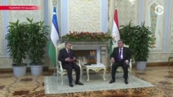 Азия: братские объятия Рахмона и Мирзиёева