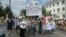 Акция протеста в Хабаровске