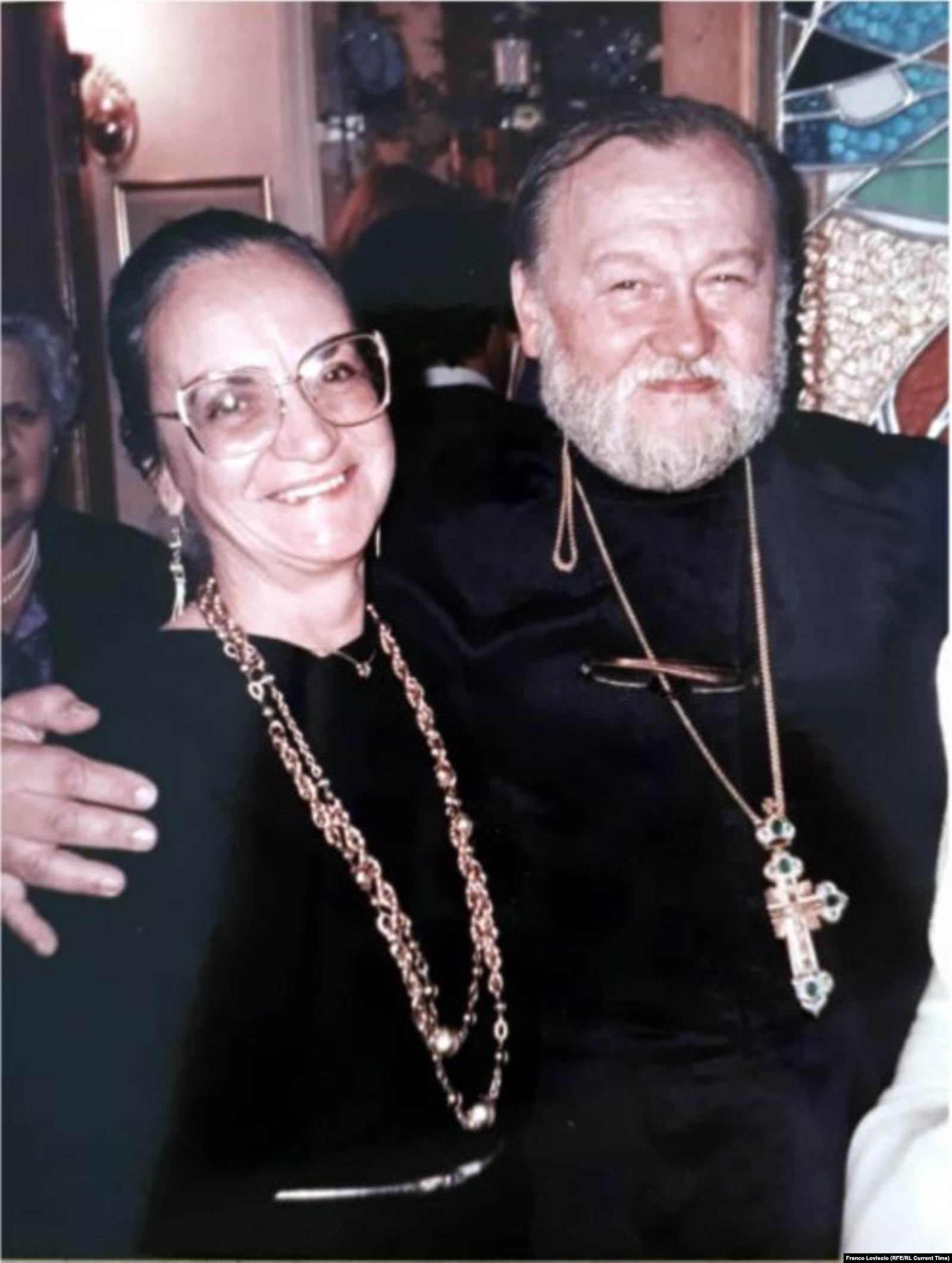 Отец Валентин Ивашевич и матушка Марфа. Фото: личный архив Александра Ивашевича