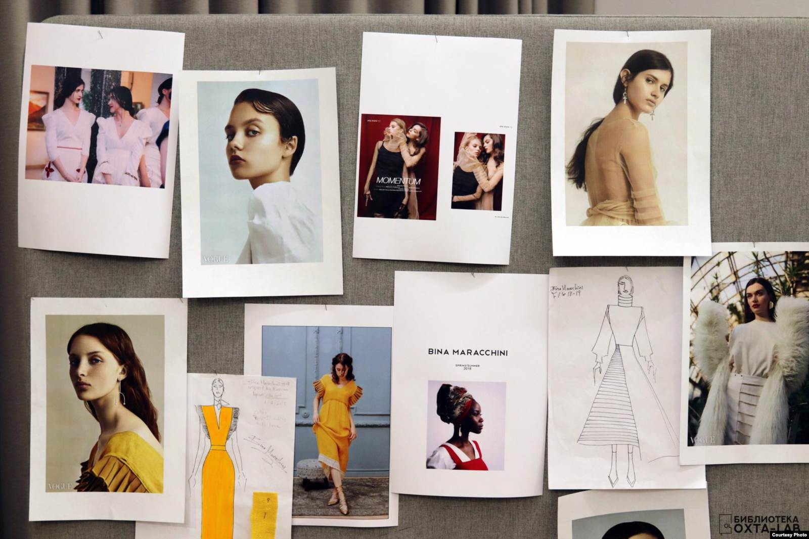 Модели одежды, придуманные и сшитые Биной. Фото: личный архив