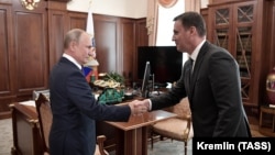 Владимир Путин и Дмитрий Патрушев