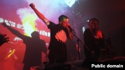 Григорий Скворцов на одном из концертов