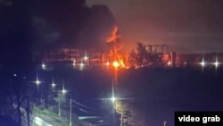 Атака дронов по Владимиру, архивное видео