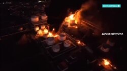 В крымской Феодосии после атаки дронов вторые сутки горит нефтебаза, более тысячи человек эвакуированы 