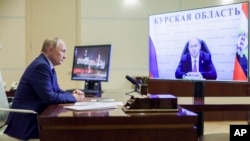 Владимир Путин и Алексей Смирнов, август 2024 года