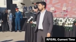Жалолиддин Ахмадалиев на одном из праздников