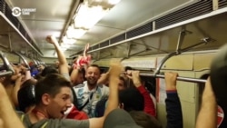 Moscow Goes Wild At Win Over Egypt