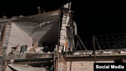 Последствия удара по Бучанскому району в Киевской области Украины