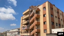 Больница "Насер" после удара